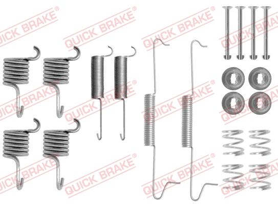 QUICK BRAKE Tarvikesarja, jarrukengät 105-0649